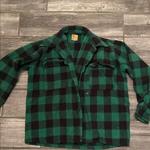 1950s bronco sportswear wool flannel 50s plaid